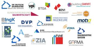 planen-bauen 4.0 - Logos der Gesellschafter