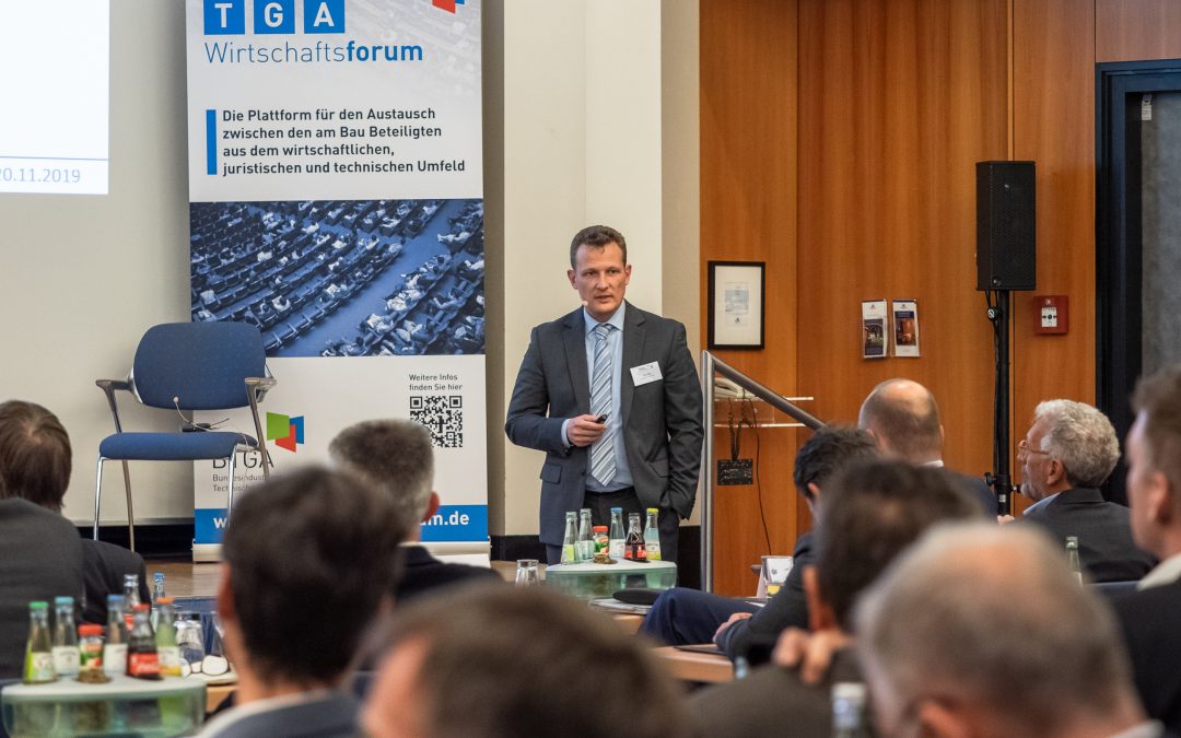 19.11.2019 – Dr. Jan Tulke beim TGA-Wirtschaftsforum